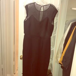 Express Pants Romper with mesh inserts